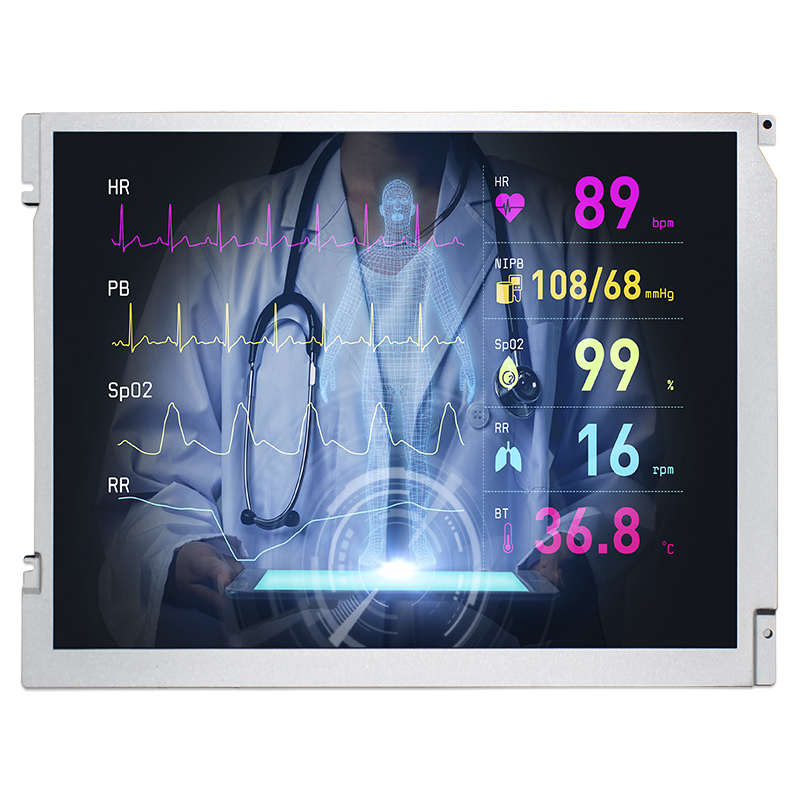 12.1 inch 800x600 pixel TN TFT LCD display for ventilator