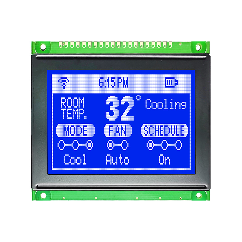 128X64 Graphic LCD Module | STN - Blue Display with White Side Backlight