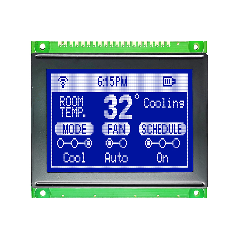 128X64 Graphic LCD Module | STN - Blue Display with White Side Backlight