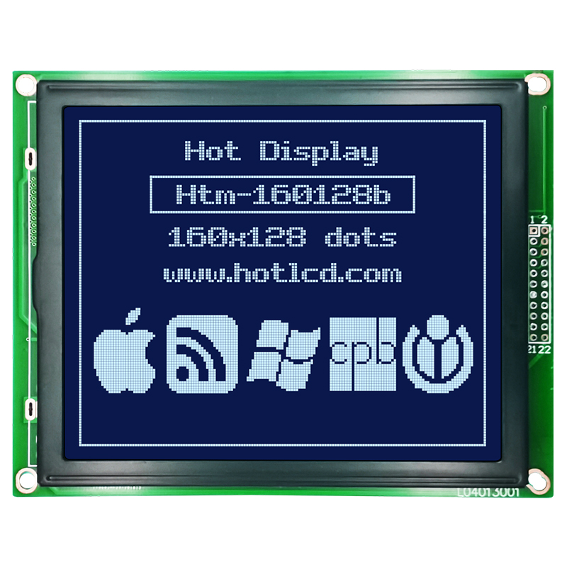 160X128 Graphic LCD Module | DFSTN - Display with White Backlight