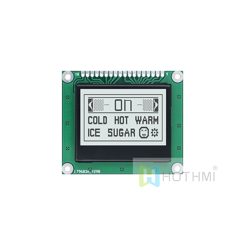 128X64 Graphic LCD MOUDLE | FSTN+ Display with White Side Backlight