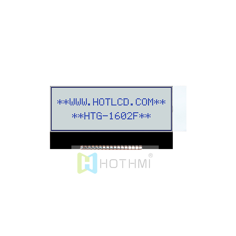 COG LCD MODULES 2X16 Character STN+ Gray Display with Side White Backlight 3V