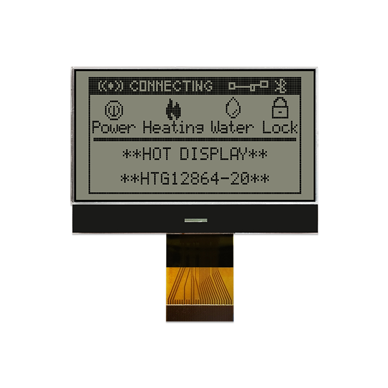 COG LCD MODULES 2.2inch 128X64 Graphic FSTN+ Display with White Side Backlight