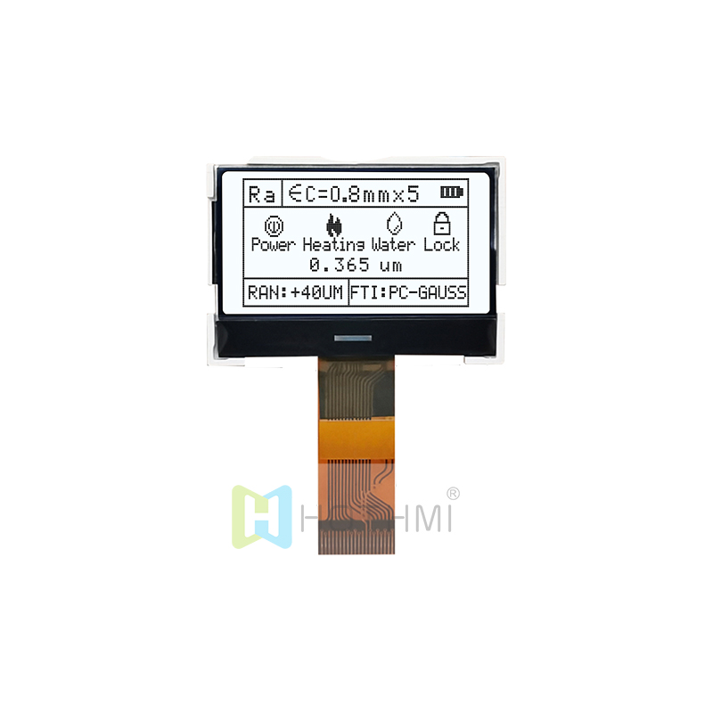 Graphic COG LCD 1.4inch 128X64 | FSTN + Display with White Side Backlight