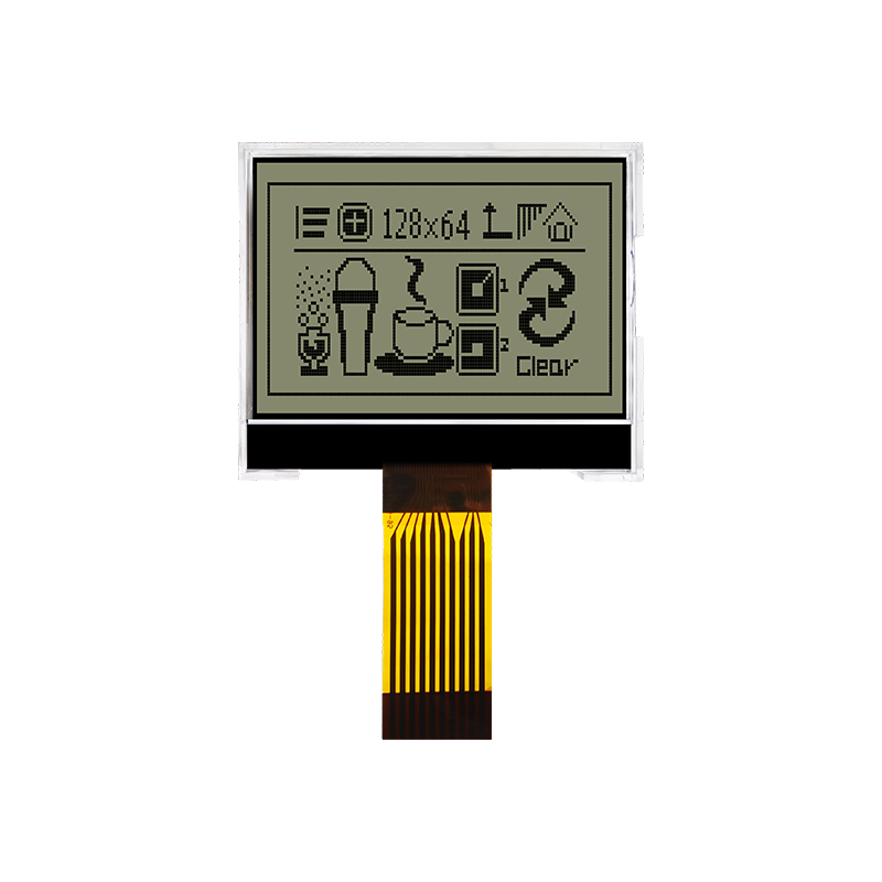 Graphic COG LCD 1.5"inch 128x64  SPI | FSTN+ Display with Side White Backlight