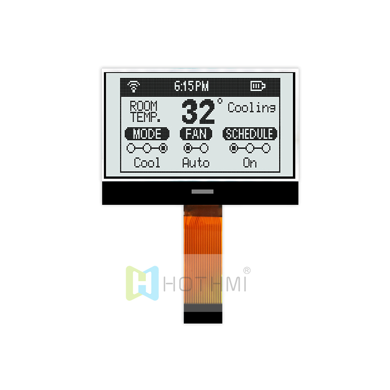 Graphic COG LCD 2.2inch 128X64  | FSTN+ Display with White Side Backlight