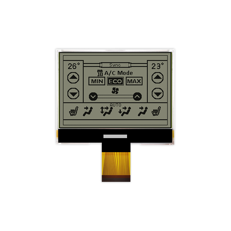 COG LCD MODULES| 3.4inch 240X160 FSTN+ Display with White Side Backlight