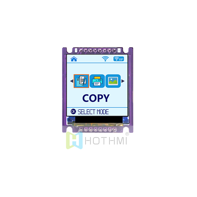1.3寸彩色 TFT LCD 模块方形 240x240 像素 SPI Arduino显示屏