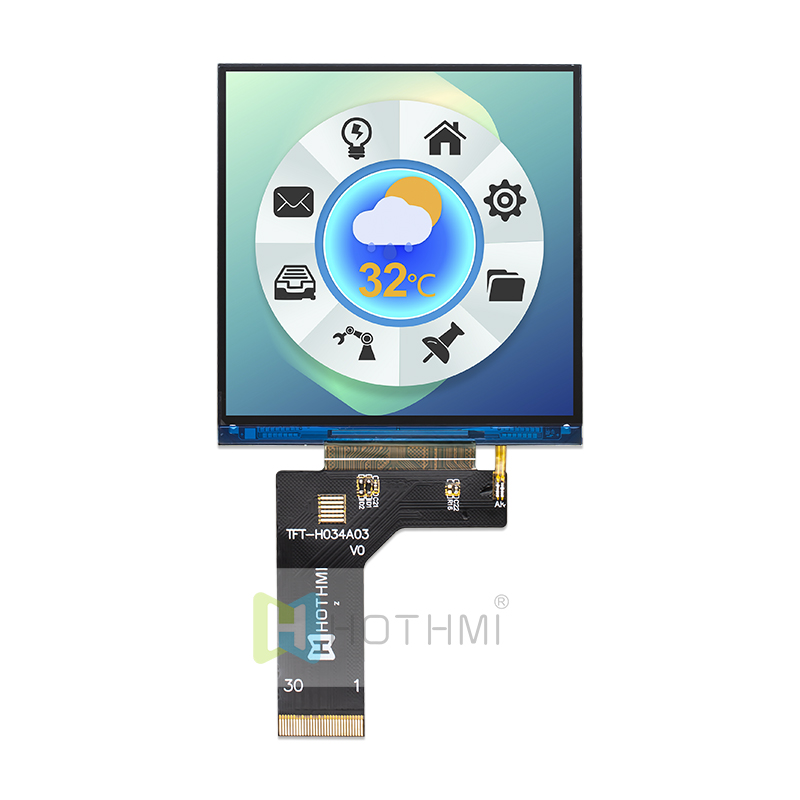 3.4 inch square color LCD module 480X480px color screen module NV3049/MIPI