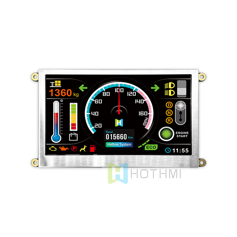 4.3 inch IPS full viewing angle/800x480/high brightness/TFT color LCD display module/with HDMI driver board/can be used with Raspberry Pi