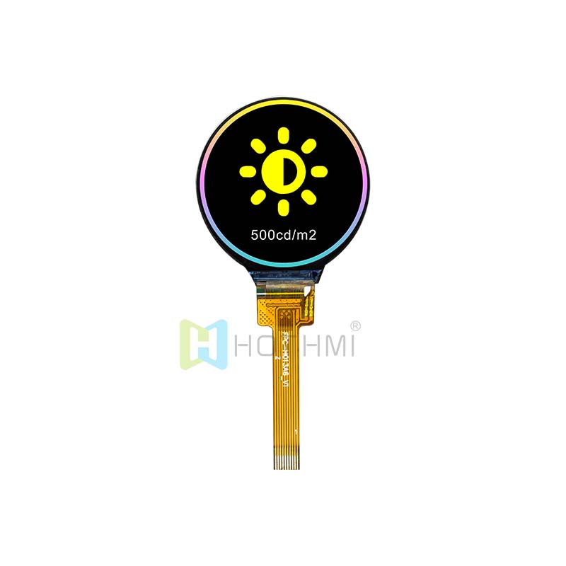 1.28 inch round TFT LCD display IPS SPI |  Sunlight Readable (GC9A01)