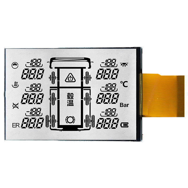 段码液晶 汽车胎压仪表监控 COG段码液晶屏 FSTN