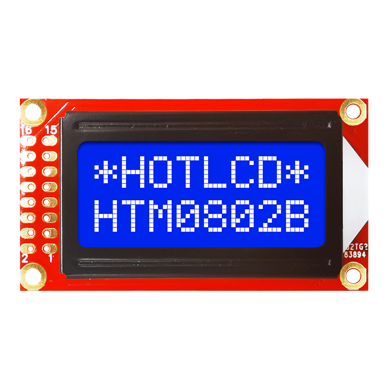 Character LCD Modules |8x2 STN- Blue Display with White Side Backlight ST7066U Arduino