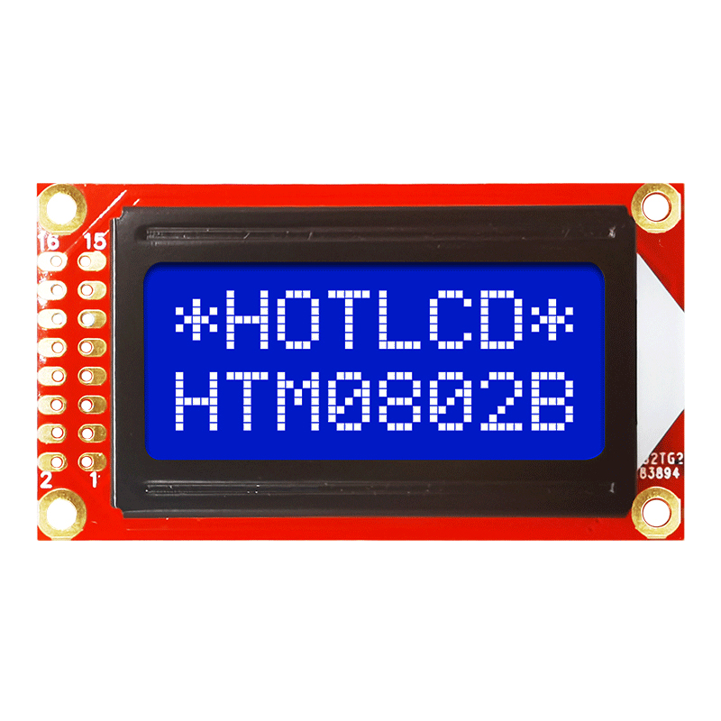 Character LCD Modules |8x2 STN- Blue Display with White Side Backlight ST7066U Arduino