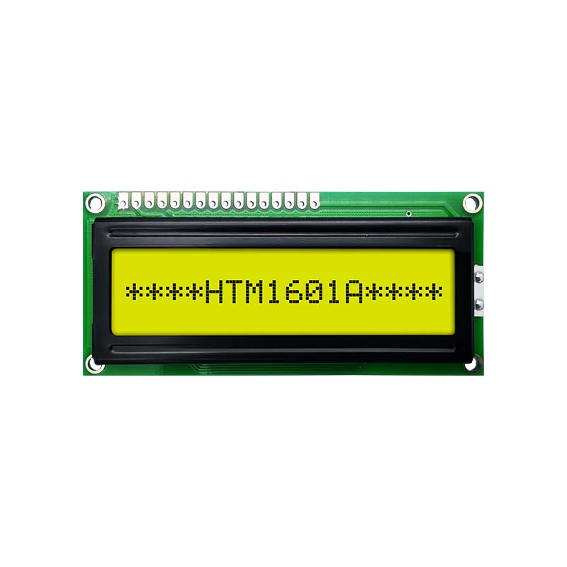 Adruino-1X16 Character MONO LCD Display | STN+ Gray  with Yellow/Green Backlight