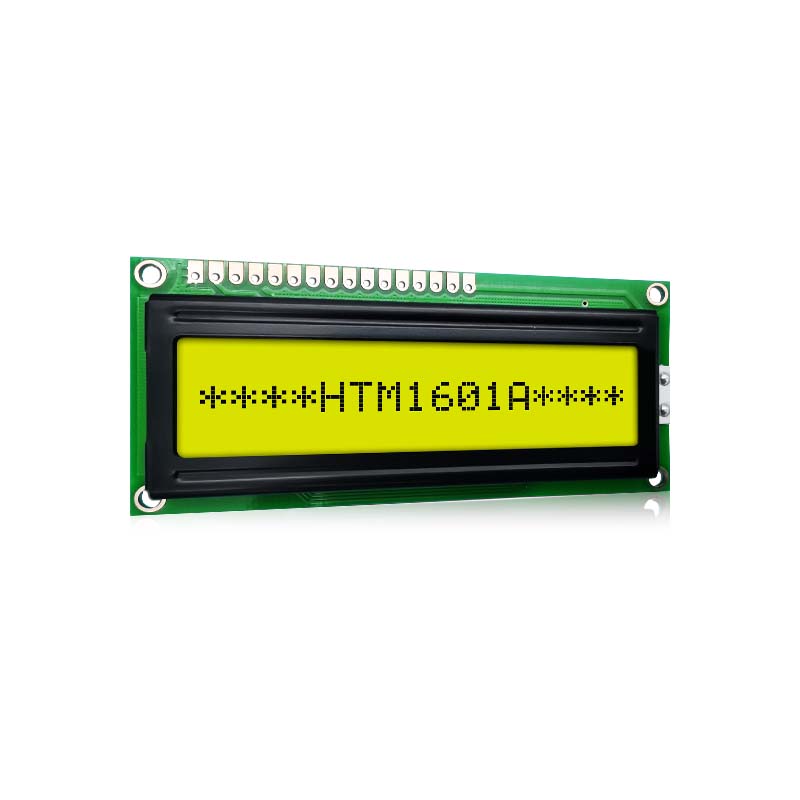 Character LCD Modules |Arduino-1X16 STN MONO+ Gray with Yellow/Green ...