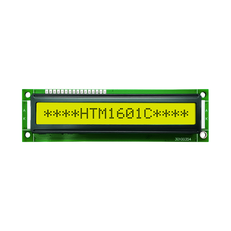 1X16 Ultra - sottile-Character mono LCD Display| STN+ Yellow/Green  Background with Yellow/Green Backlight-Arduino