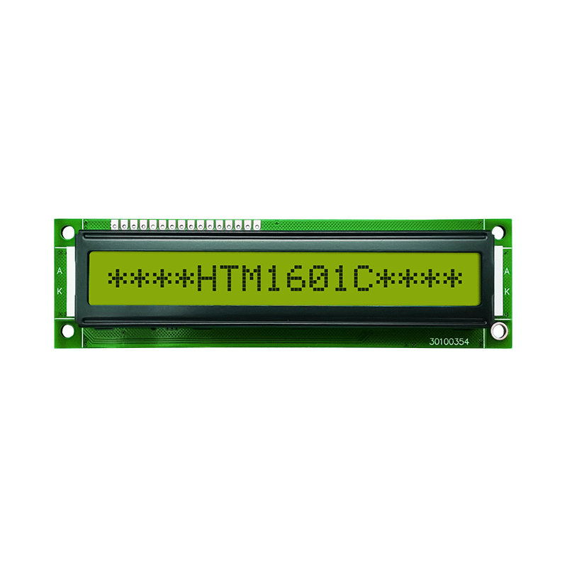 1X16 Ultra - sottile-Character mono LCD Display| STN+ Yellow/Green  Background with Yellow/Green Backlight-Arduino