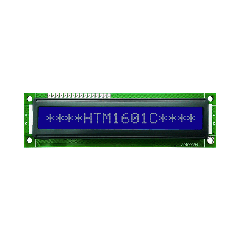 1X16 monochrome-character LCD Display | STN(-)+Blue Background with white backlight-Arduino