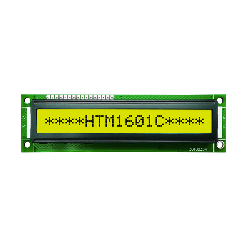 Character LCD Modules |1X16 monochrome STN+ Gray  with Yellow/Green Side Backlight 5.0V-Arduino