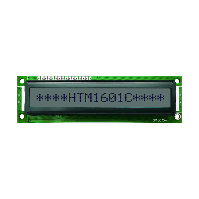 1X16 monochrome Character LCD Display | STN+ Gray  with Yellow/Green Side Backlight 5.0V-Arduino