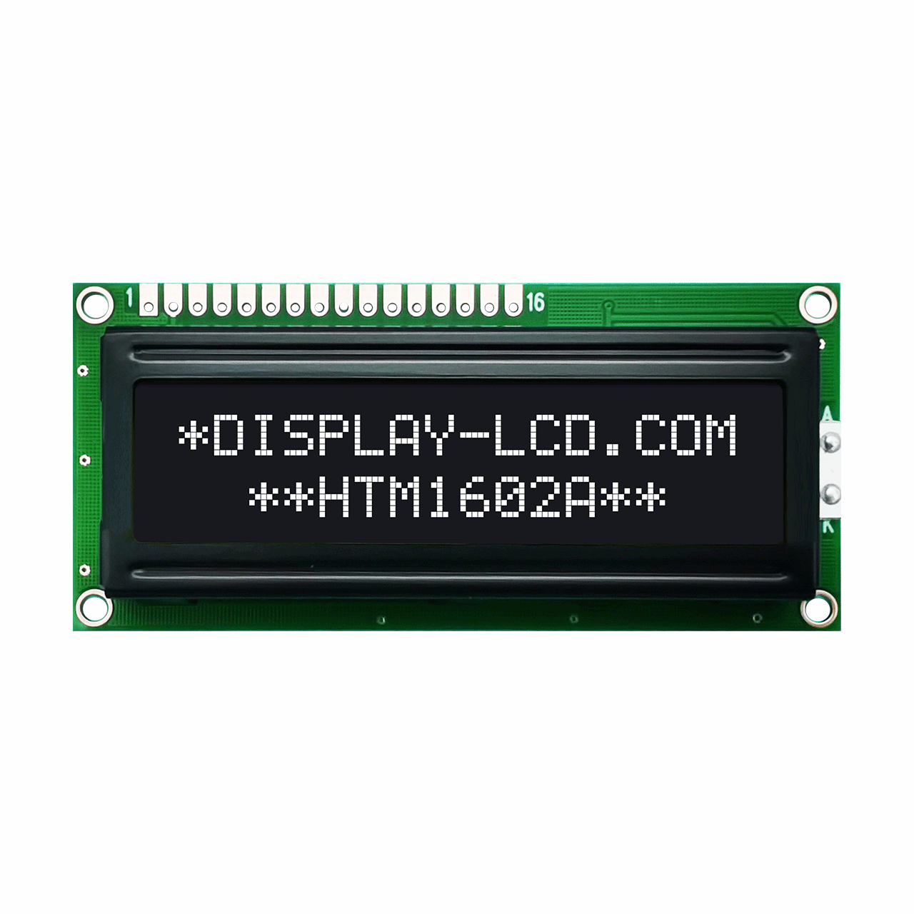 Character LCD Module |2X16 DFSTN-  with Side White Backlight Display-Arduino
