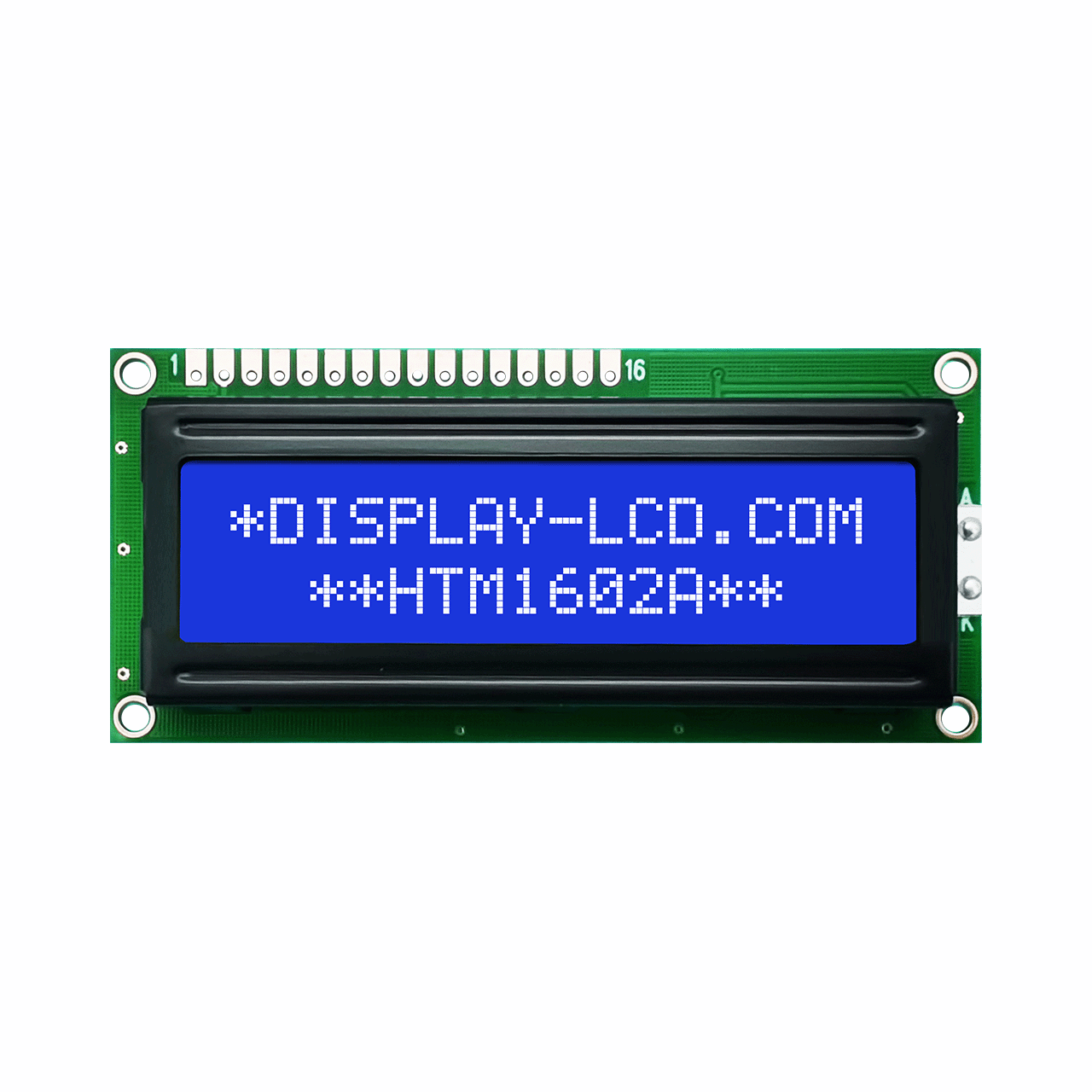 2X16 Character STN- Blue LCD Module Display with White Side Backlight 5.0V-Arduino