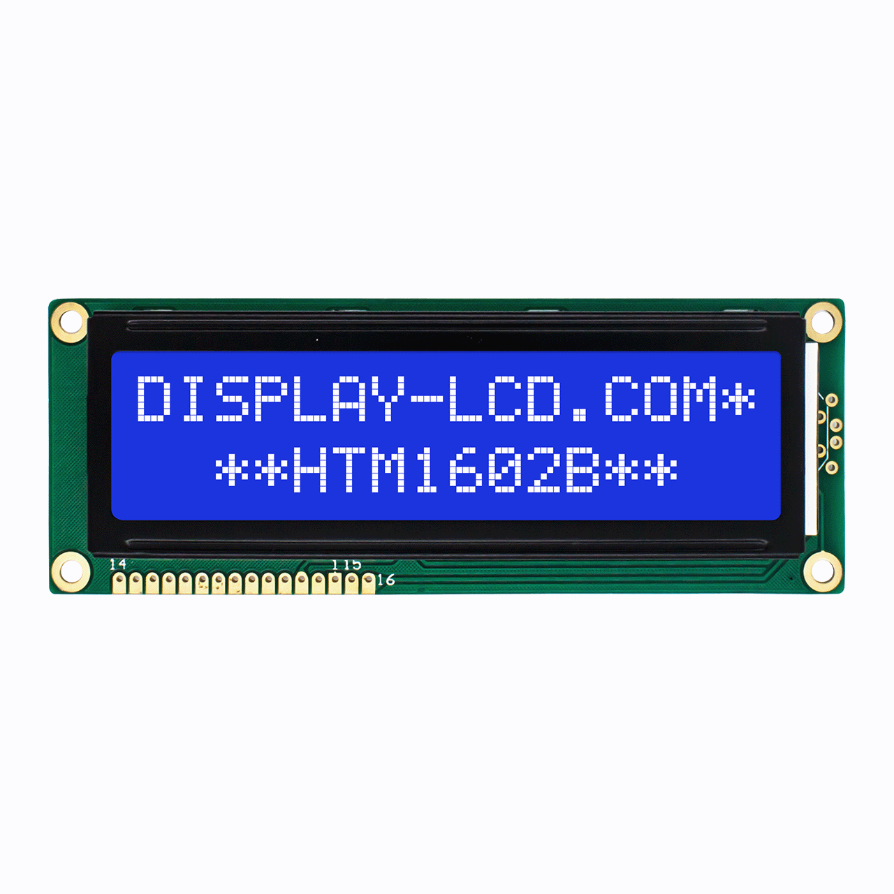Character LCD Module |1602 STN- Blue  with White Side Backlight Display 5.0V-Arduino