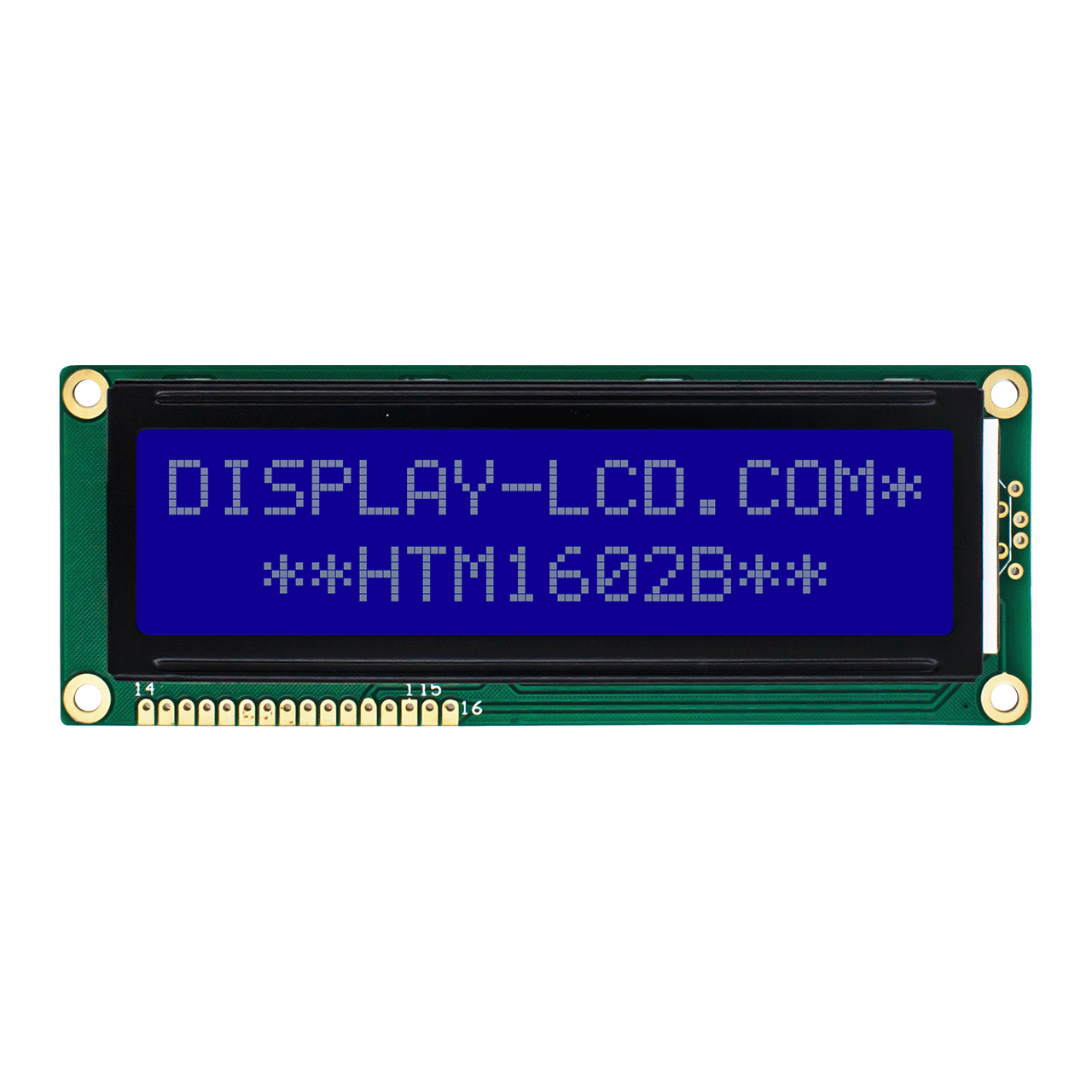 Character LCD Module |1602 STN- Blue  with White Side Backlight Display 5.0V-Arduino