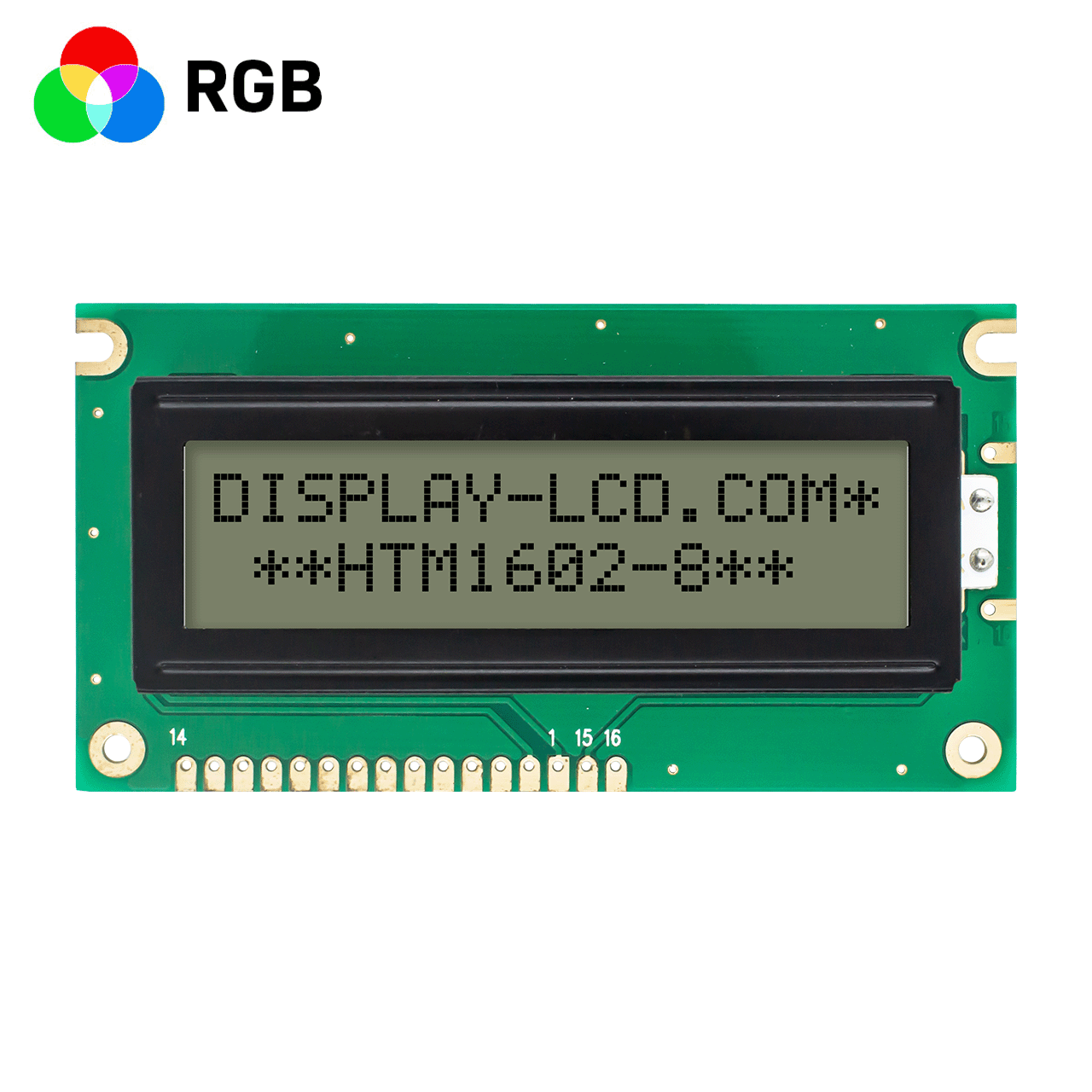 2X16 Character LCD Module Display | FSTN+ with RGB Backlight-Arduino