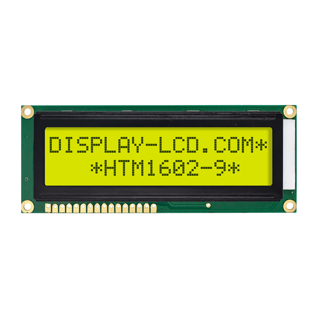 2X16 Character LCD Module Display | STN+ Yellow/Green with Side Yellow/Green Backlight-Arduino