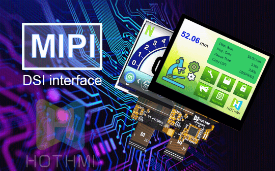 LCD and CTP Interface Introduction-MIPI DSI Interface