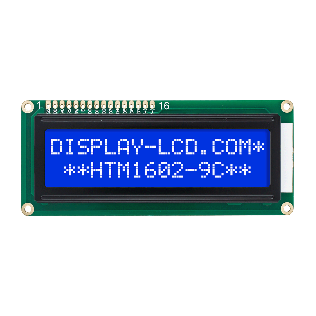 2X16 Character LCD Module Display | STN- Blue with White Side Backlight 5.0V-Arduino