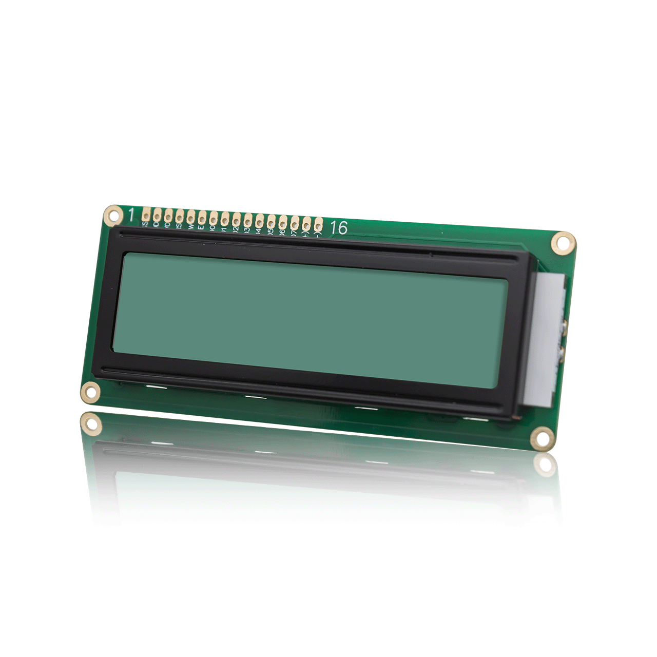 Character LCD Module |2X16 STN+ Gray Display with yellow/green Side ...