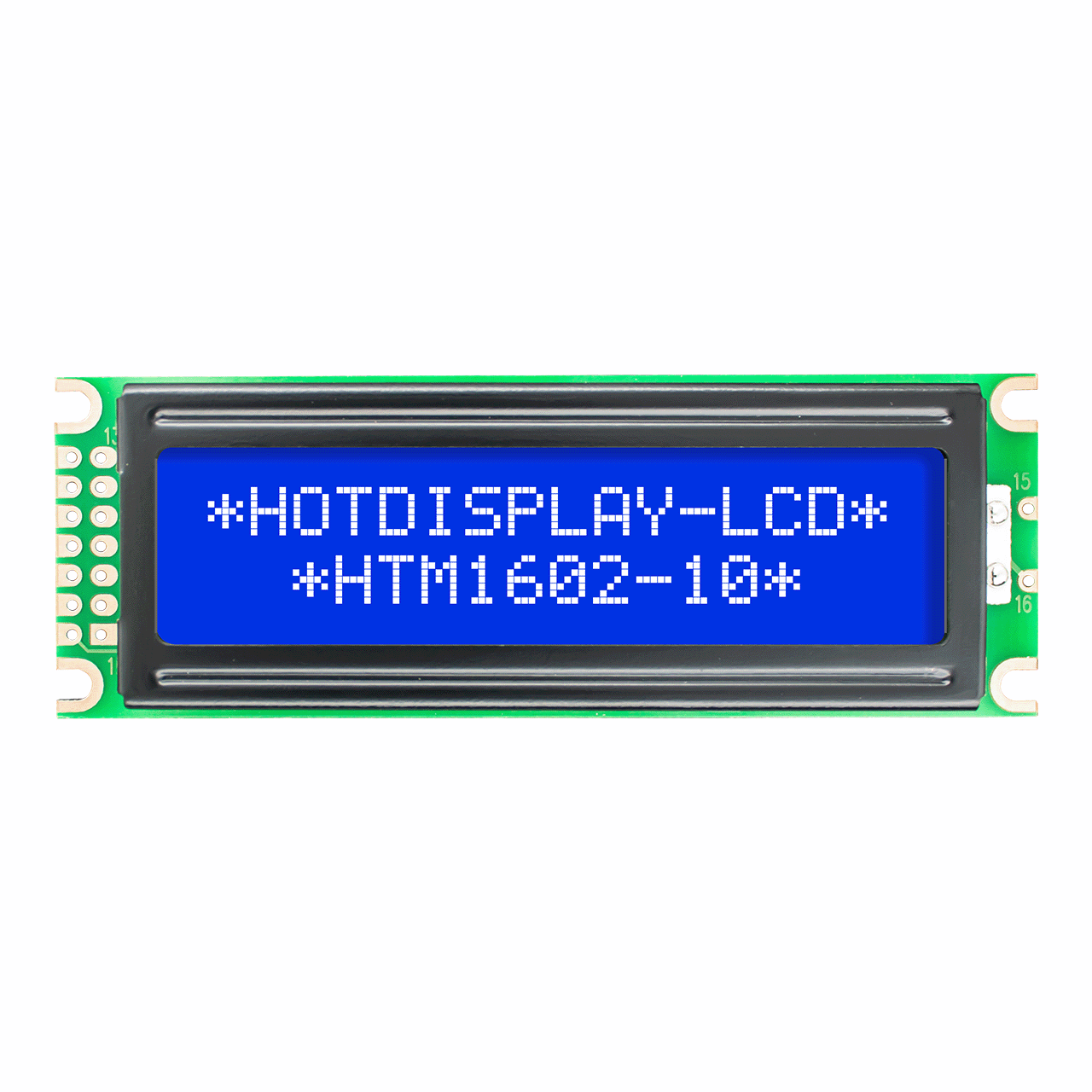 Character LCD Module |2X16 STN- Blue Display mono  with White Side Backlight-Arduino