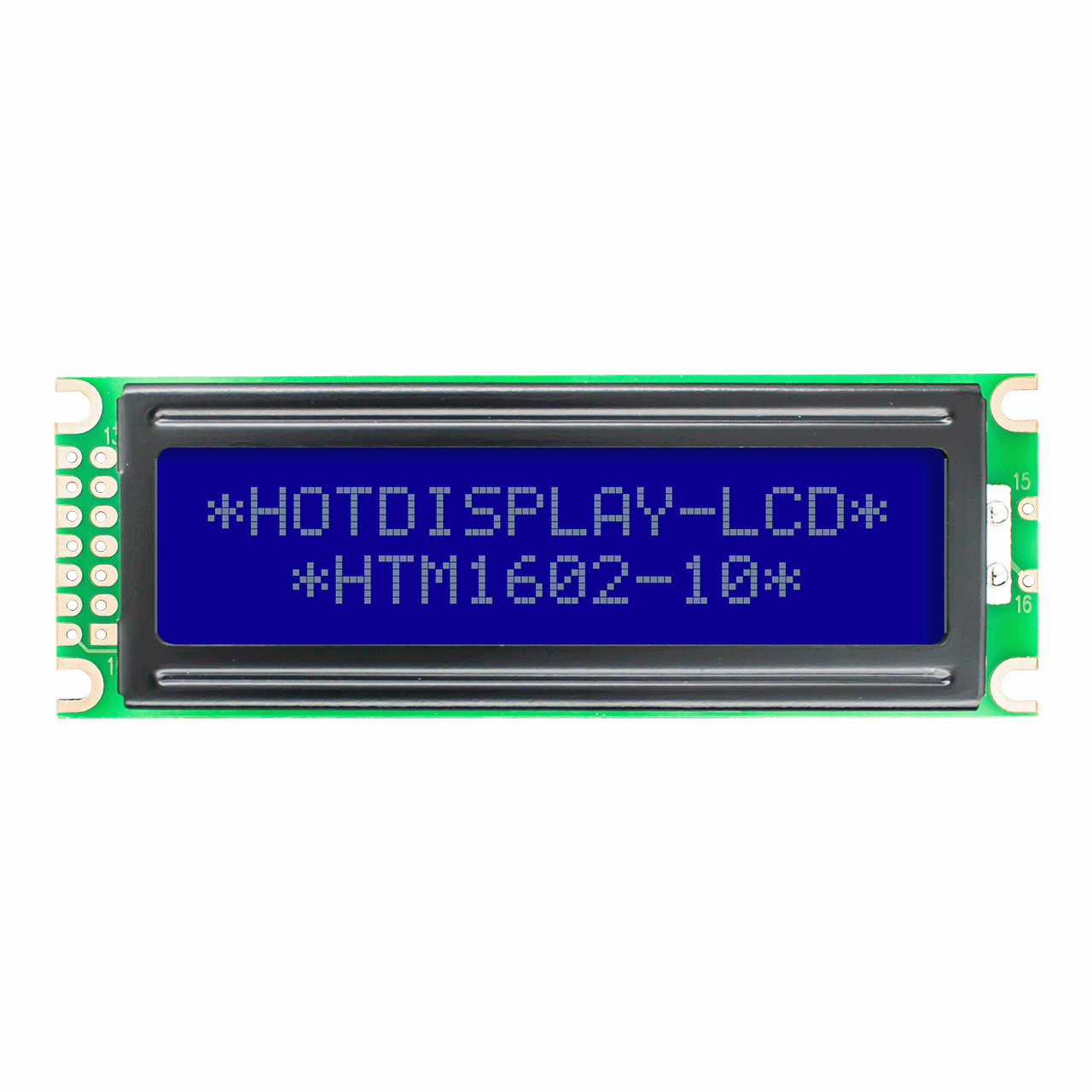 Character LCD Module |2X16 STN- Blue Display mono  with White Side Backlight-Arduino