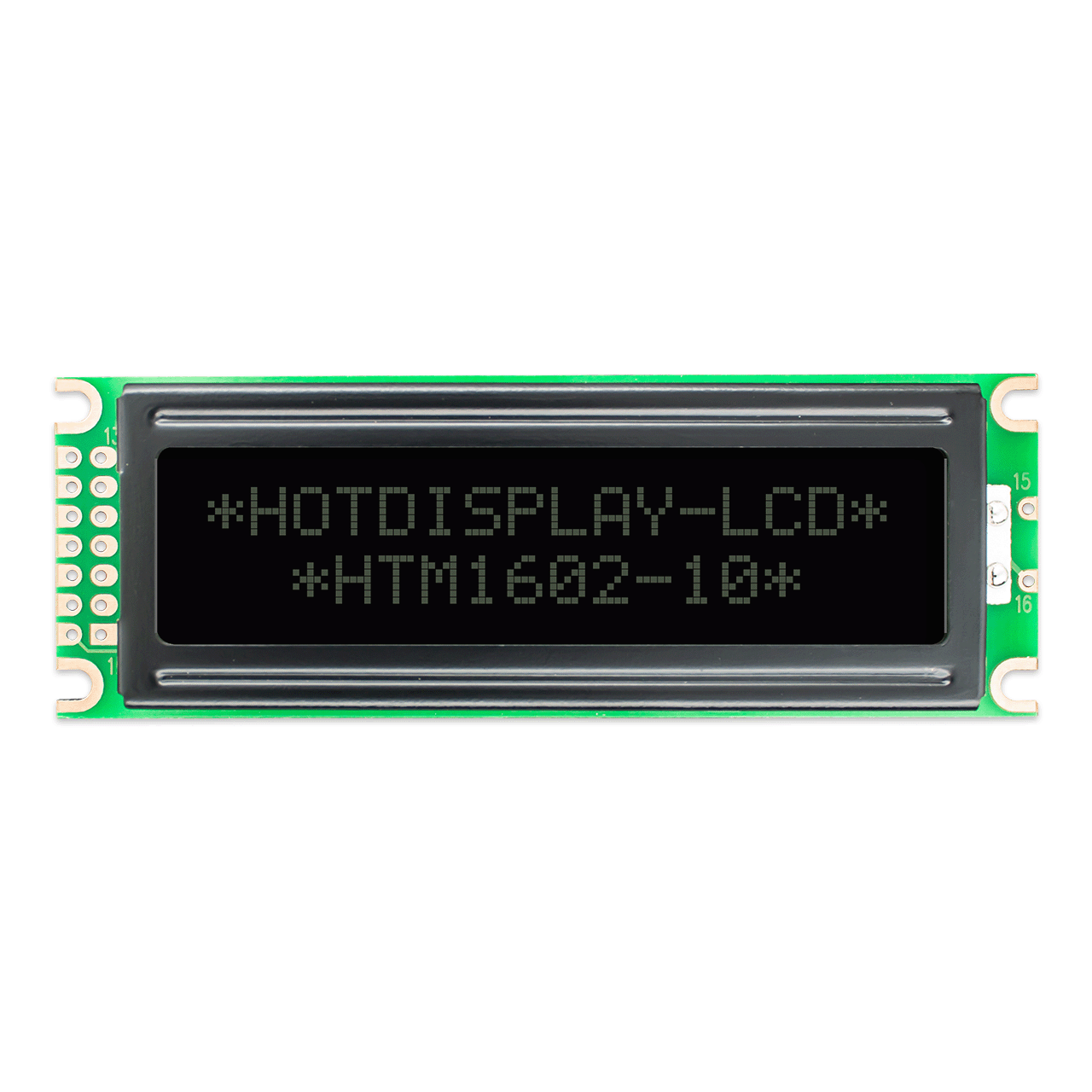 Arduino-2X16 Character LCD MONO Display | DFSTN-  with Side White Backlight