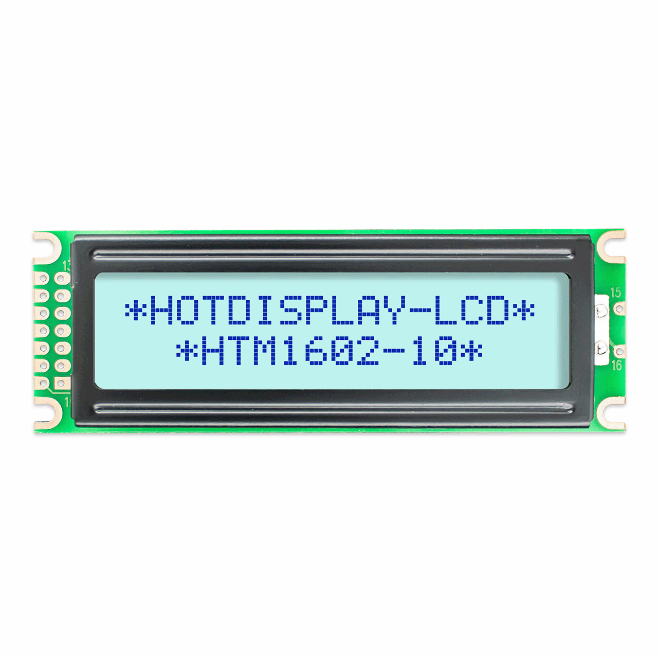 16X2 Character MONO LCD module | STN+ Gray Display with Side White Backlight 5.0V-Arduino