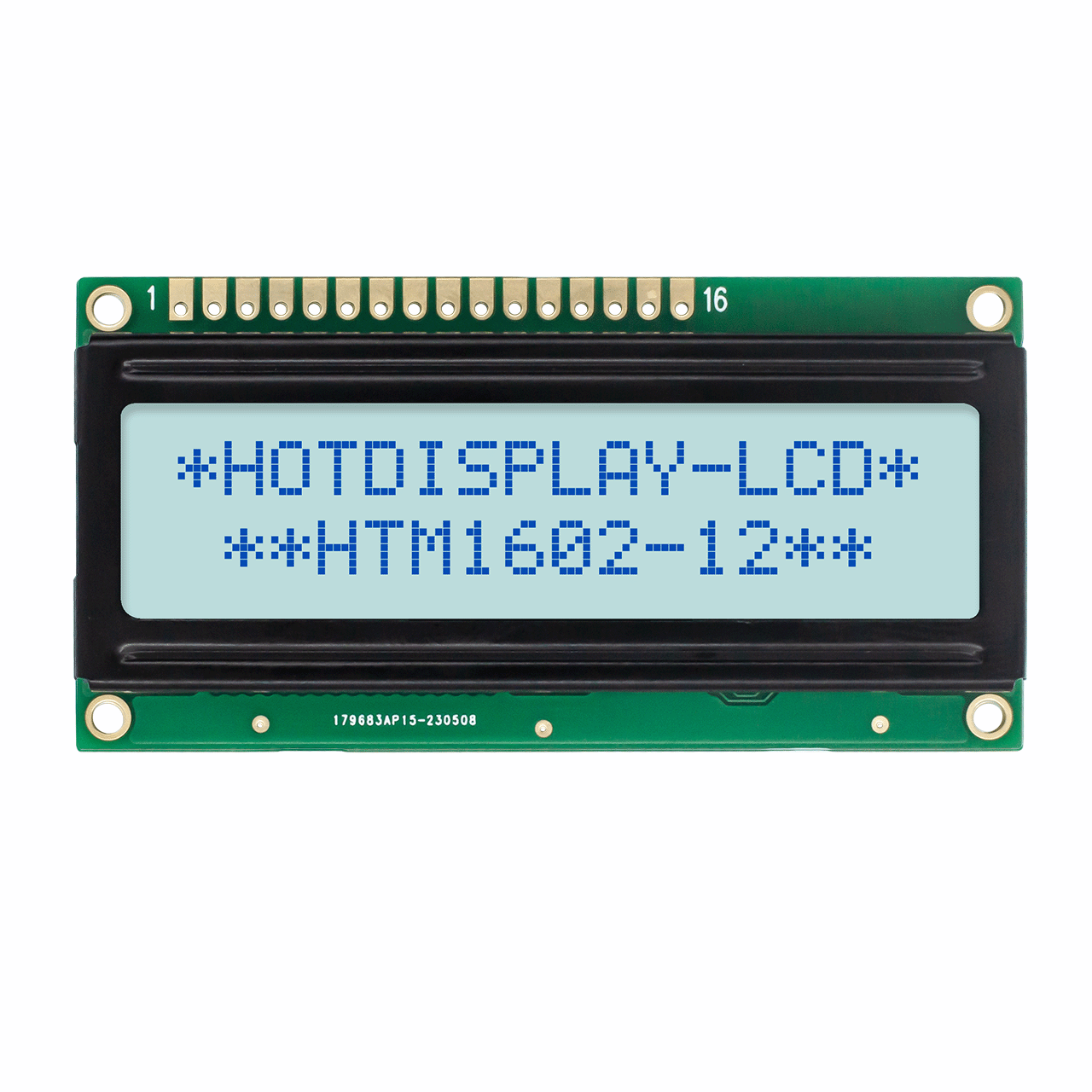 5.0V 2x16 Character MONO LCD Display | STN+ Gray  with Side White Backlight -Arduino