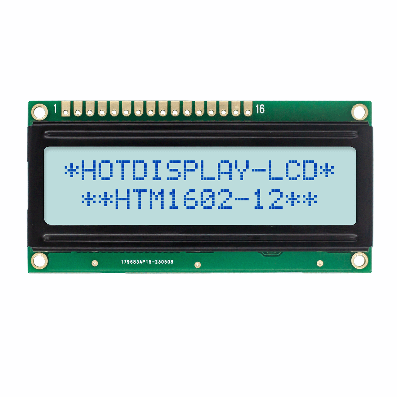 Character LCD Module |5.0V MONO 2x16 STN+ Gray  with Side White Backlight -Arduino