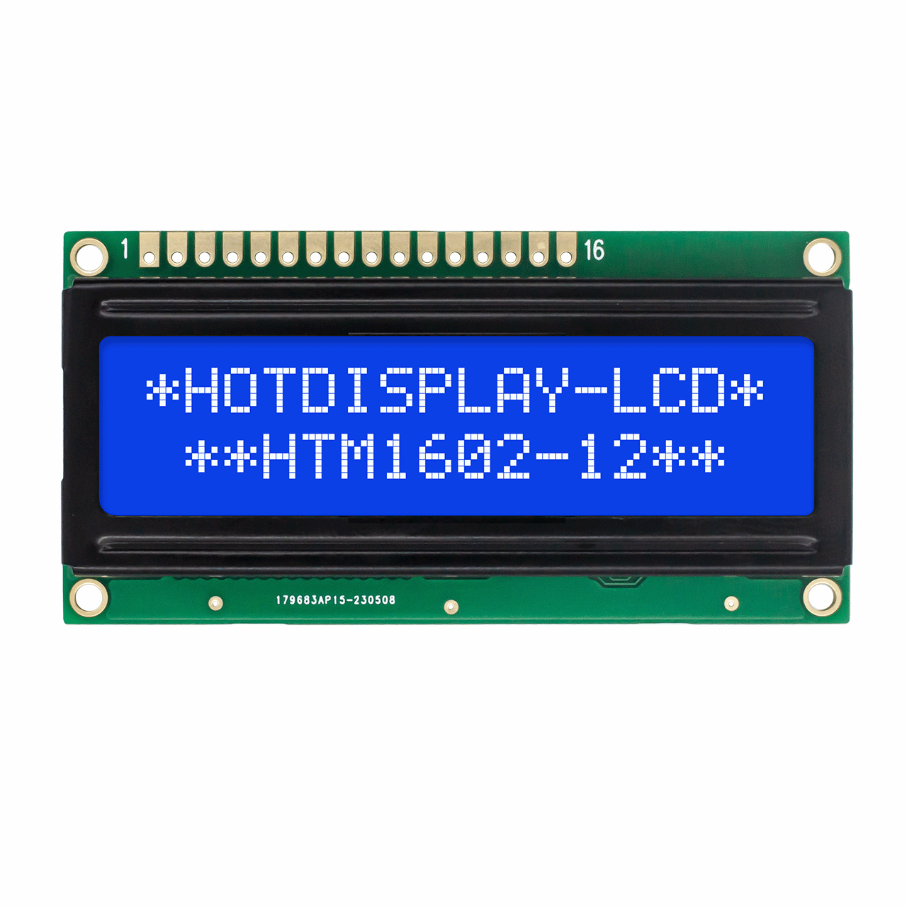 Hola-2X16 Character Arduino LCD Display | STN- Blue Display with White Backlight