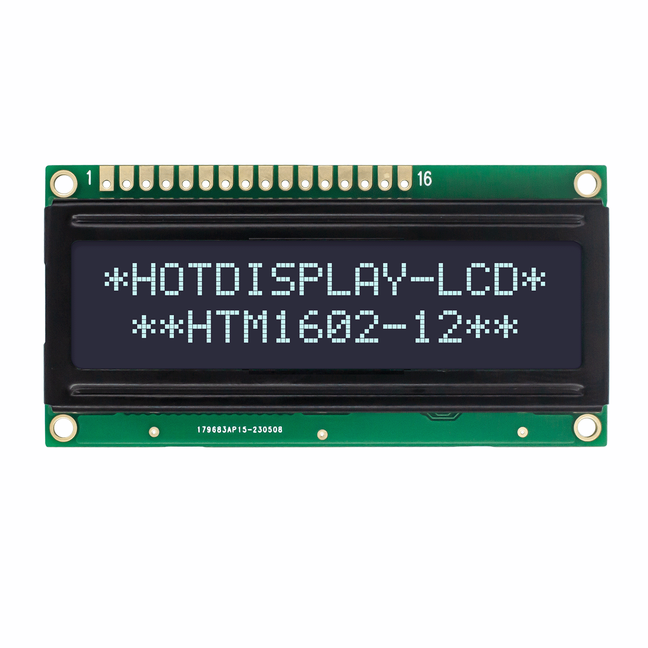 Arduino 2X16 Character  LCD MONO Display Module| DFSTN-with Side White Backlight