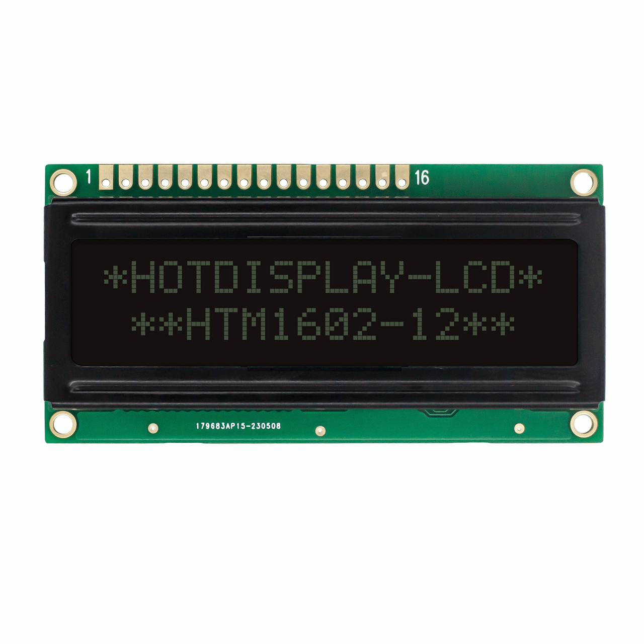 Arduino 2X16 Character  LCD MONO Display Module| DFSTN-with Side White Backlight