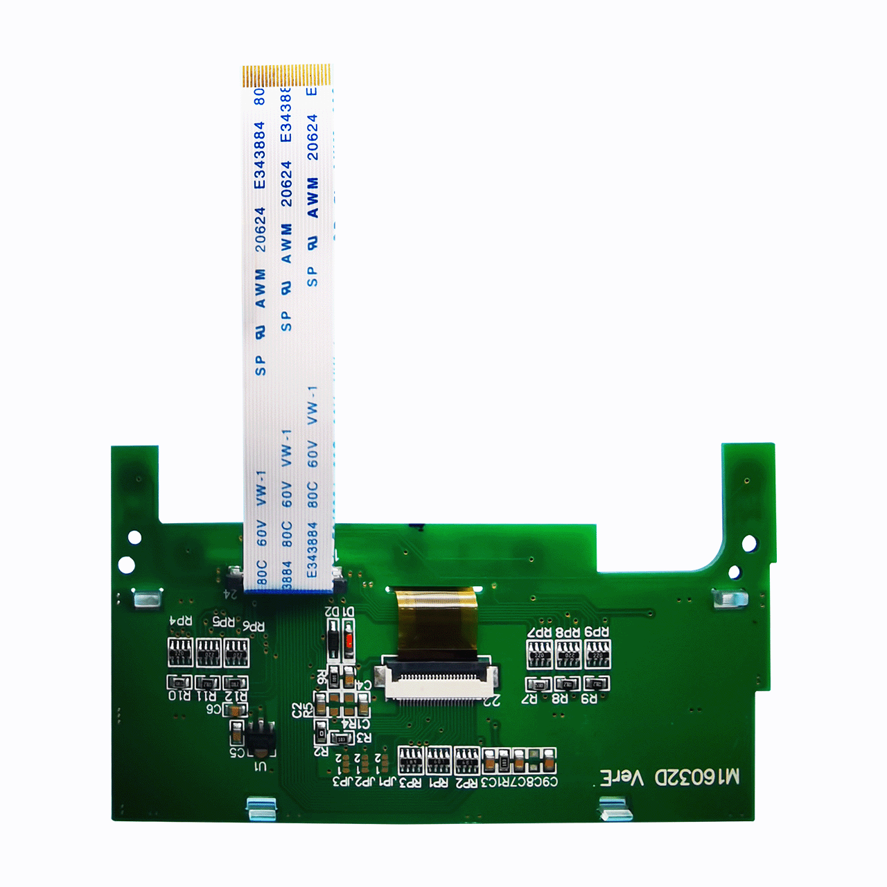 20Pin 1.0 mm间距A型同向FFC软排线