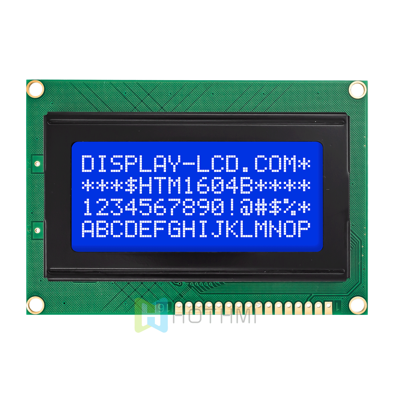 character LCD Module |4x16 STN(-) white side backlit monochrome display | Arduino | MCU interface | ST7066U controller 