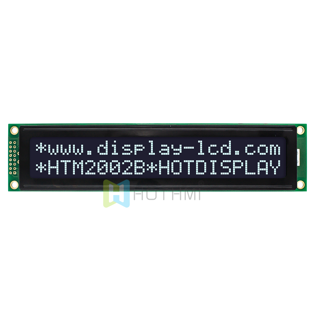 character LCD module/20X2 DFSTN (-) /white characters on black background/5.0V/ST7066U controller/Arduino