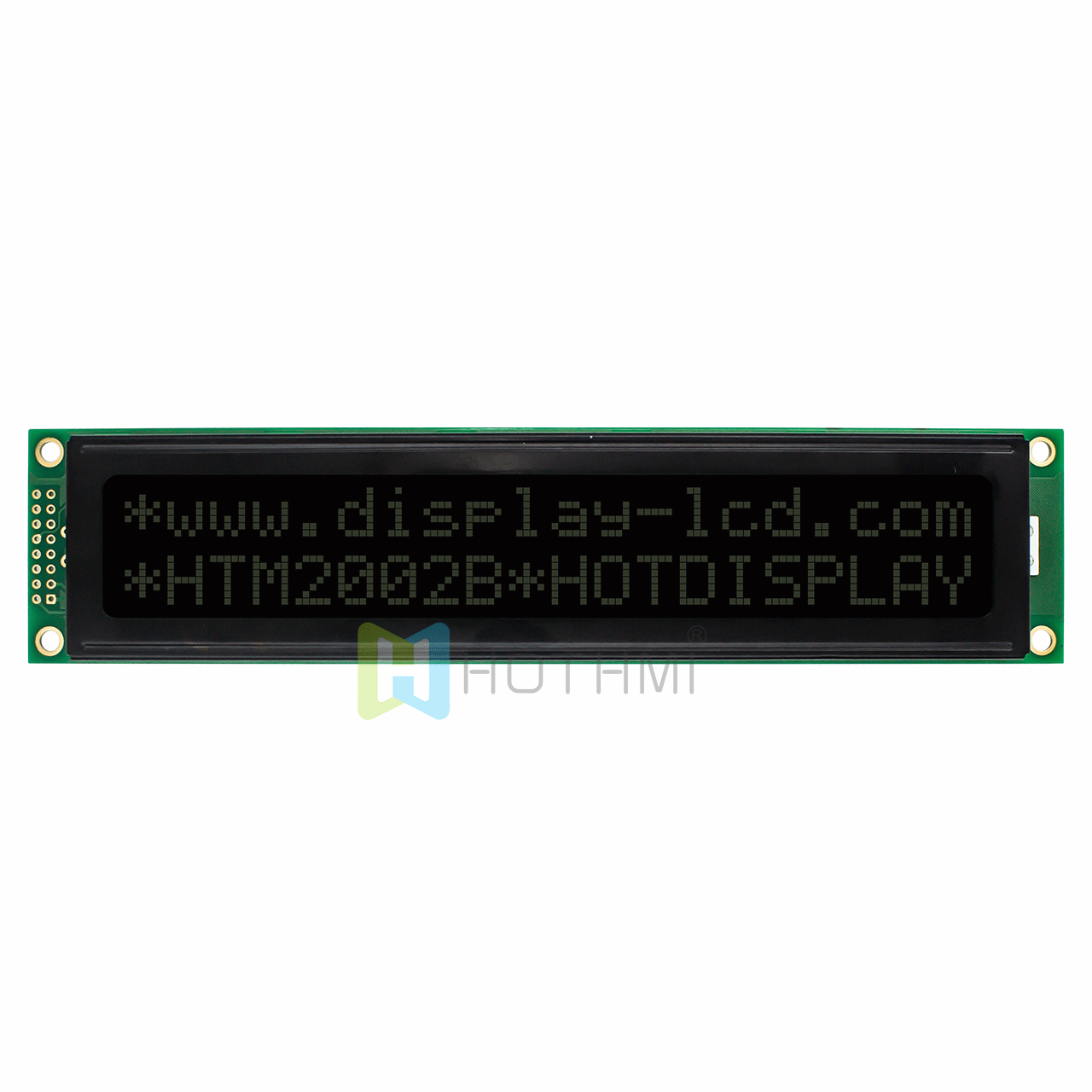 character LCD module/20X2 DFSTN (-) /white characters on black background/5.0V/ST7066U controller/Arduino