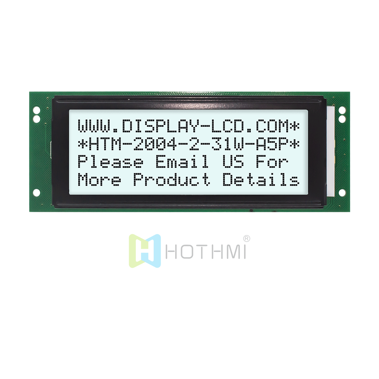4X20 character LCD module/5.0V/STN+ display monochrome/with white backlight/white background gray text display/Arduino display