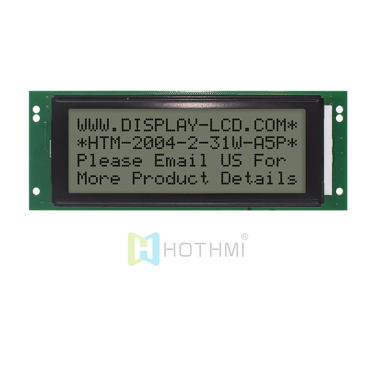 4X20 character LCD module/5.0V/STN+ display monochrome/with white backlight/white background gray text display/Arduino display