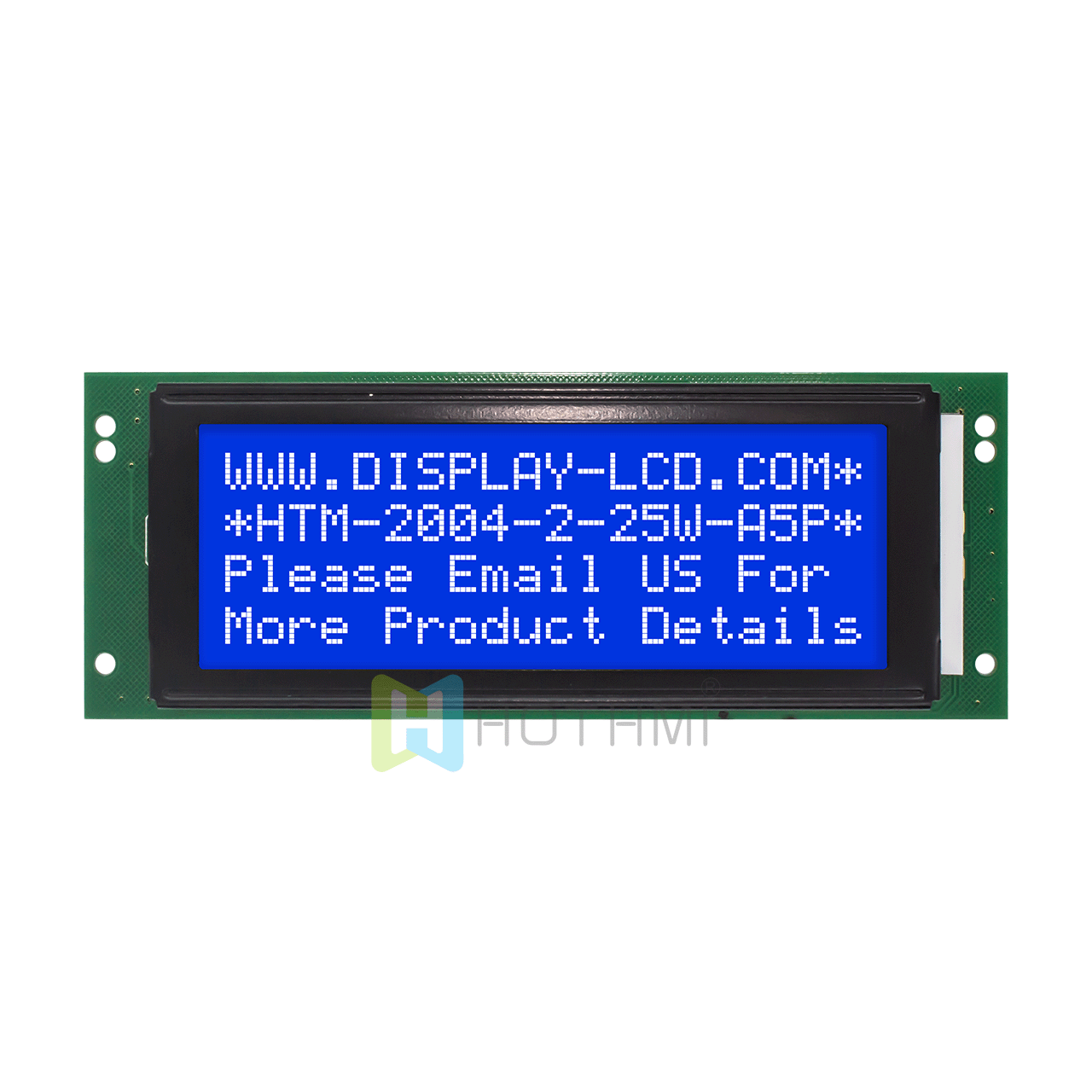 4X20 character LCD module/STN monochrome blue display screen/with white backlight/Arruino display screen/blue background with white text/total transparent reflective LCD display screen/5.0v